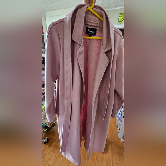 Rapz Wear Belted Wool coat - Picture 5 of 9